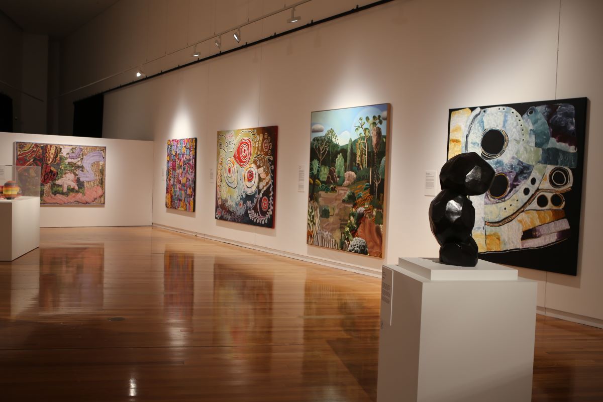 Wynne Prize 2023 on display at Wagga Wagga Art Gallery